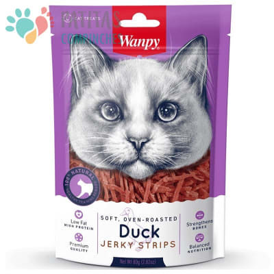 Wanpy Cat Snack Duck 80g.