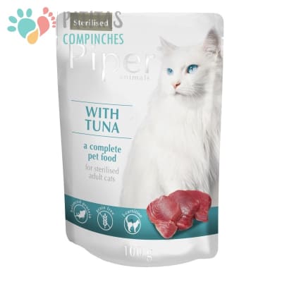 Piper Cat Sterilized Tuna | Pouch 100g.