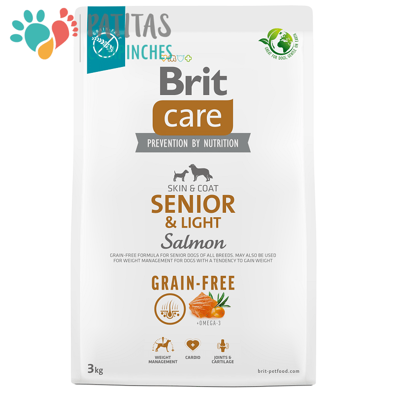 Brit Dog GF Salmon Senior & Light1