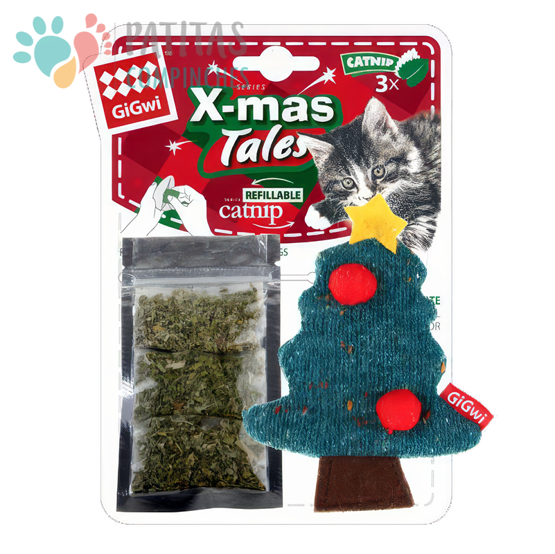 Árbol Navidad C/Catnip1