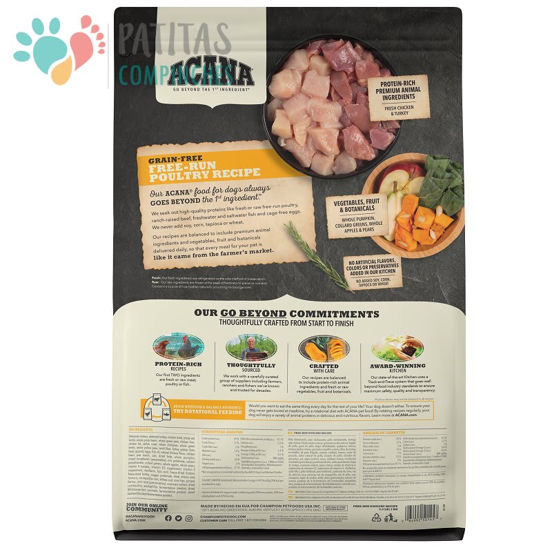Acana Dog Free-Run Poultry2