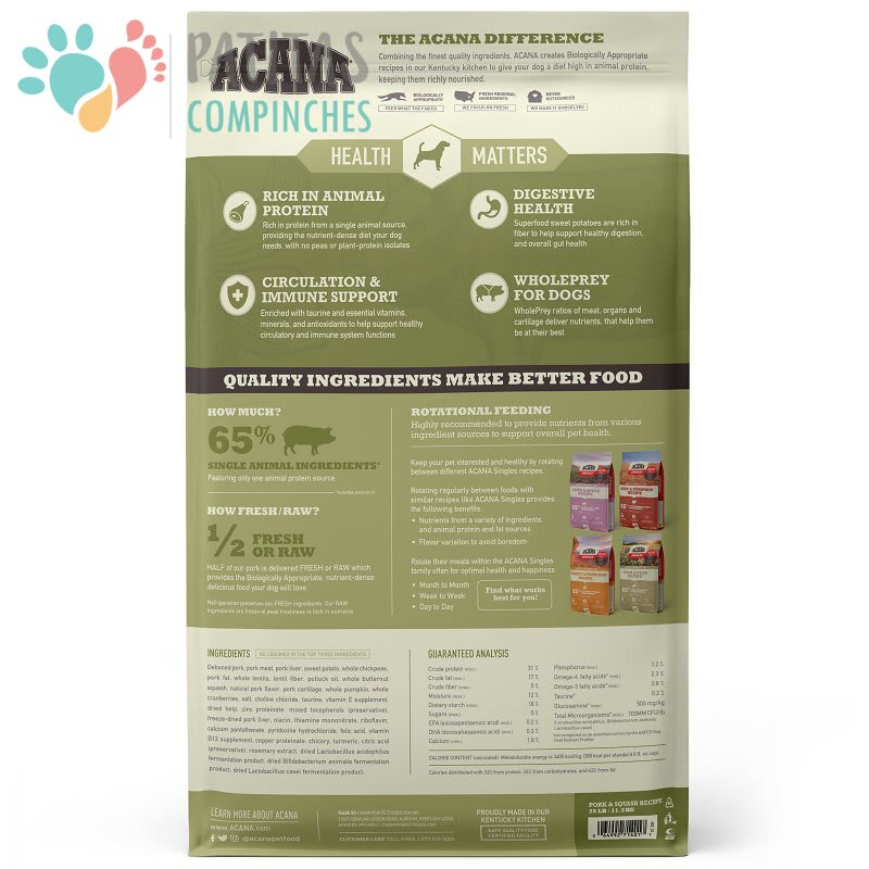 Acana Dog Pork2
