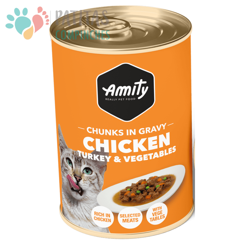 Amity Cat Lata Chicken 415g.1