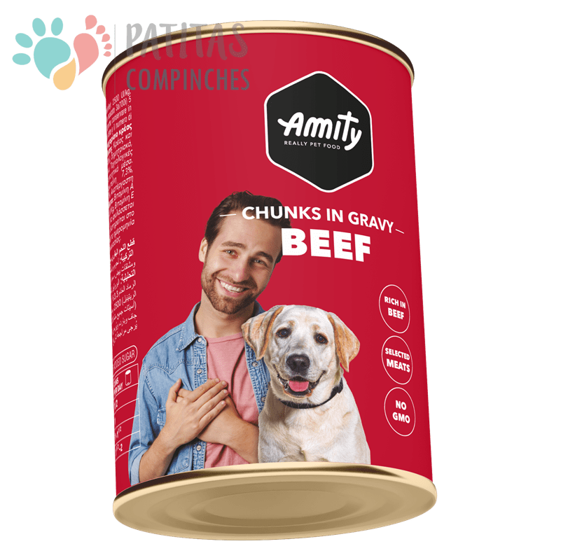 Amity Dog Lata Carne1