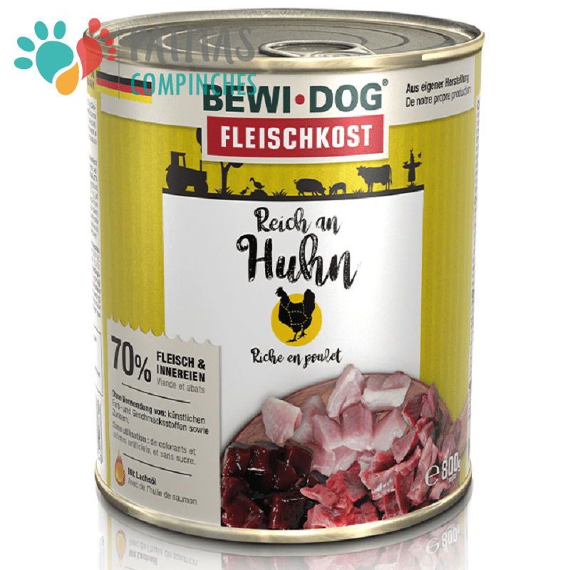 BewiDog Lata 800g | Pollo1