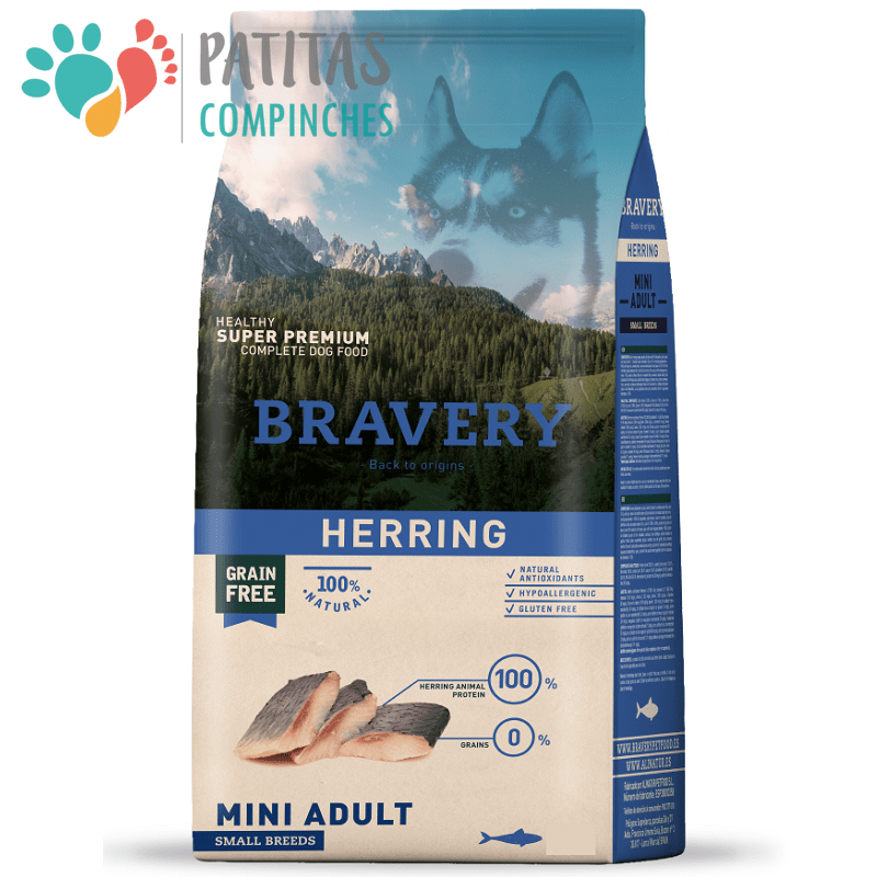 Bravery Dog Adult Herring Mini1