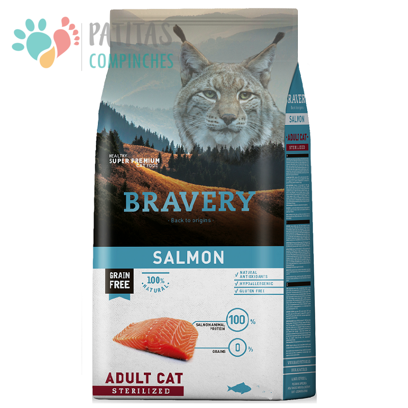 Bravery Cat Sterilized Salmon1