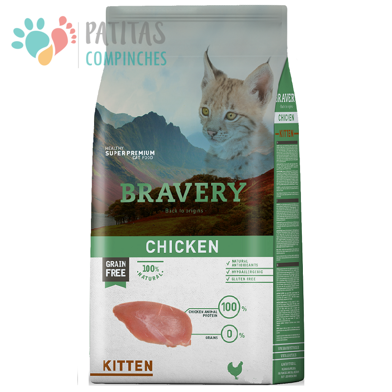 Bravery Cat Kitten 2kg. | Chicken1
