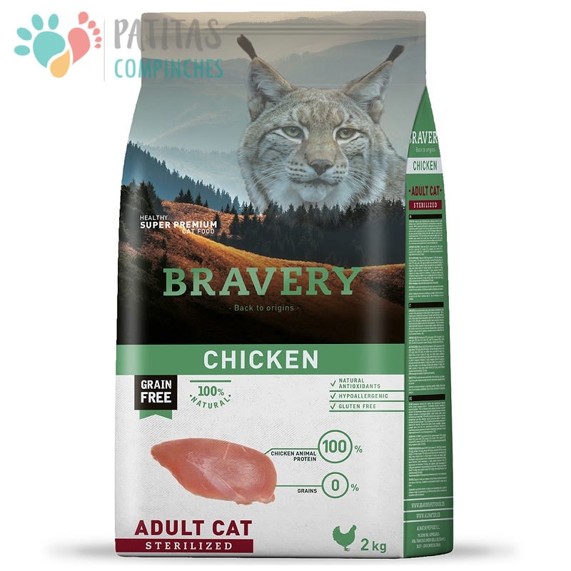 Bravery Cat Esterilizado Pollo1