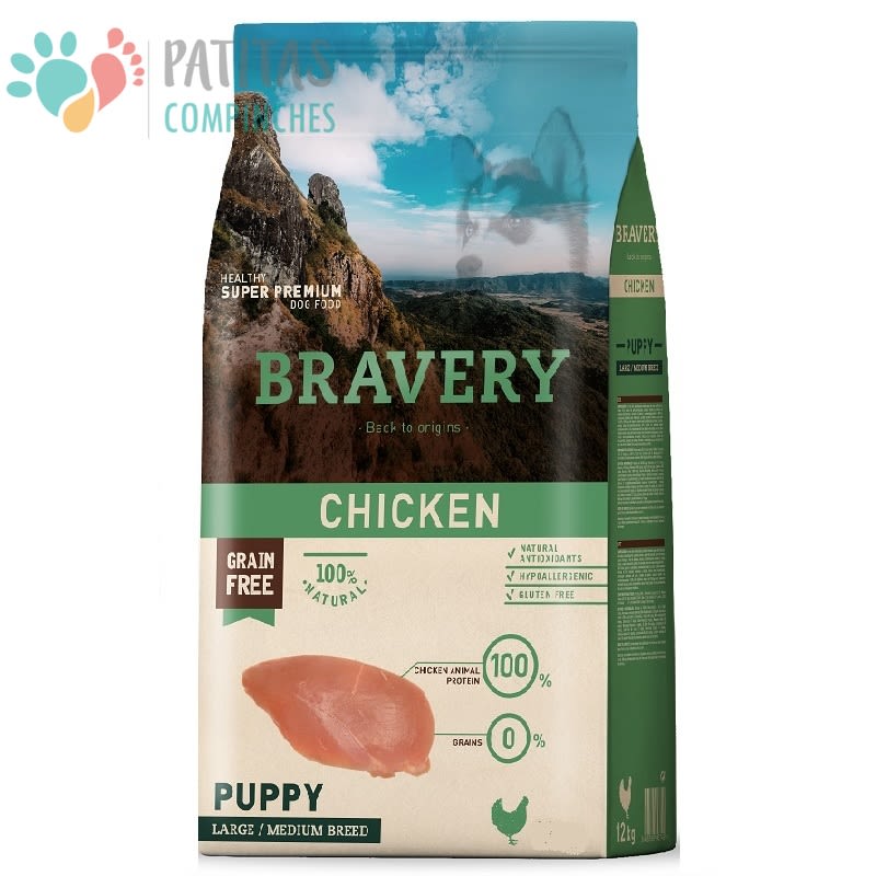 Bravery Dog Puppy Chicken1