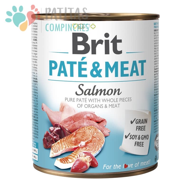 Brit Dog Lata 800g. | Salmón1