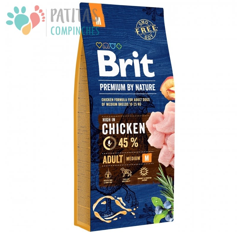 Brit Dog Premium Adult Medium 15kg.1