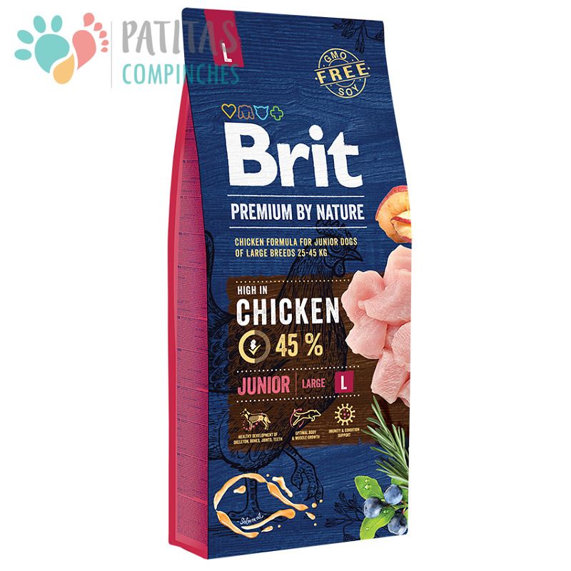 Brit Dog Premium Junior Large 15kg.1