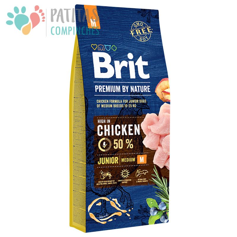 Brit Dog Premium Junior Medium 15kg.1