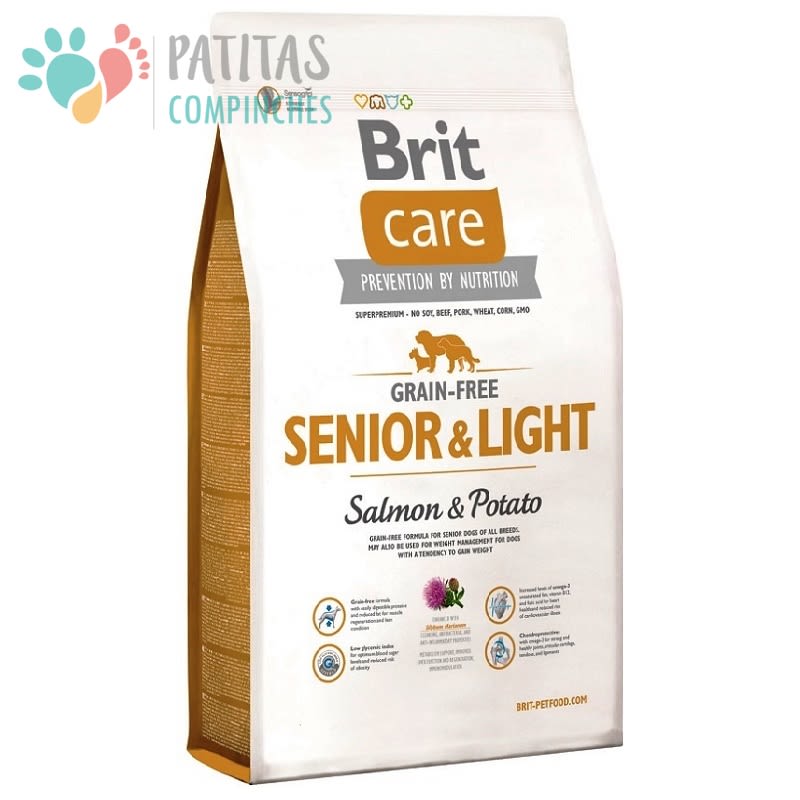 Brit Dog Salmon Senior & Light1