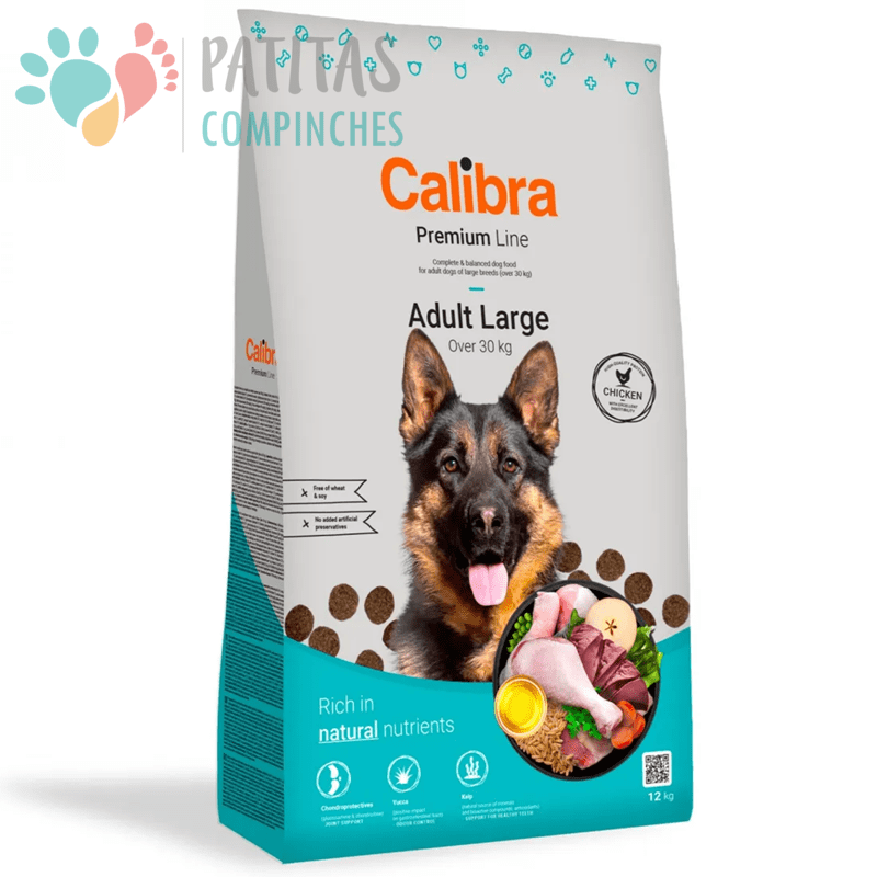 Calibra Dog Premium Adult Large 12k.1