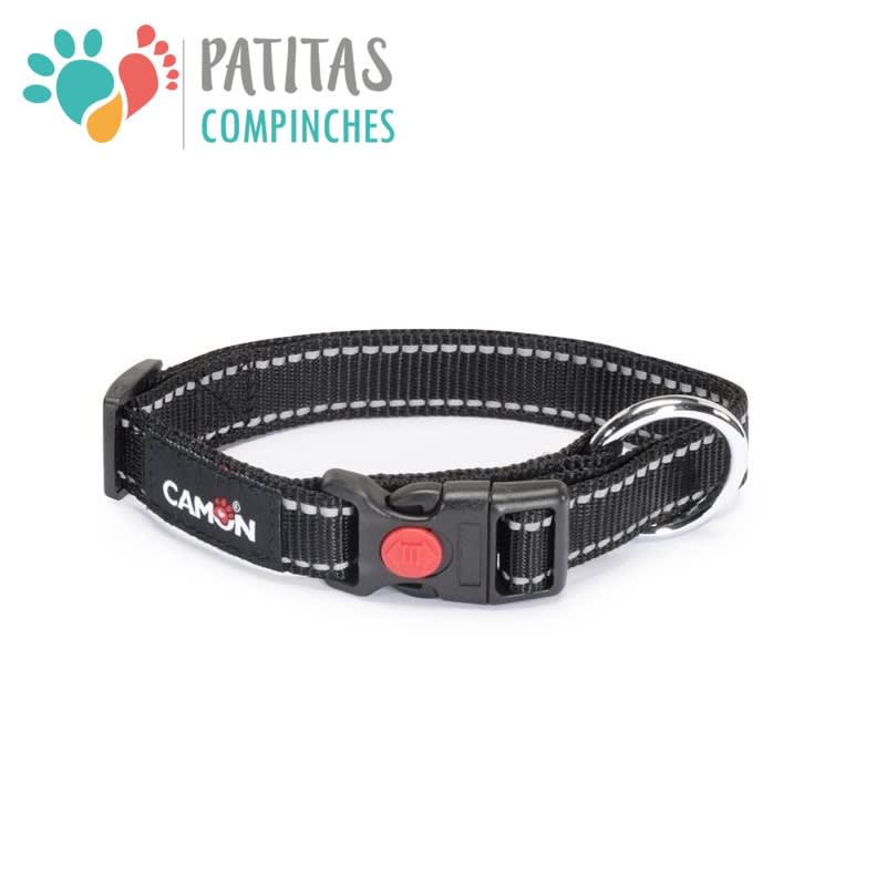 Camon Dog Collar reflex | Negro1