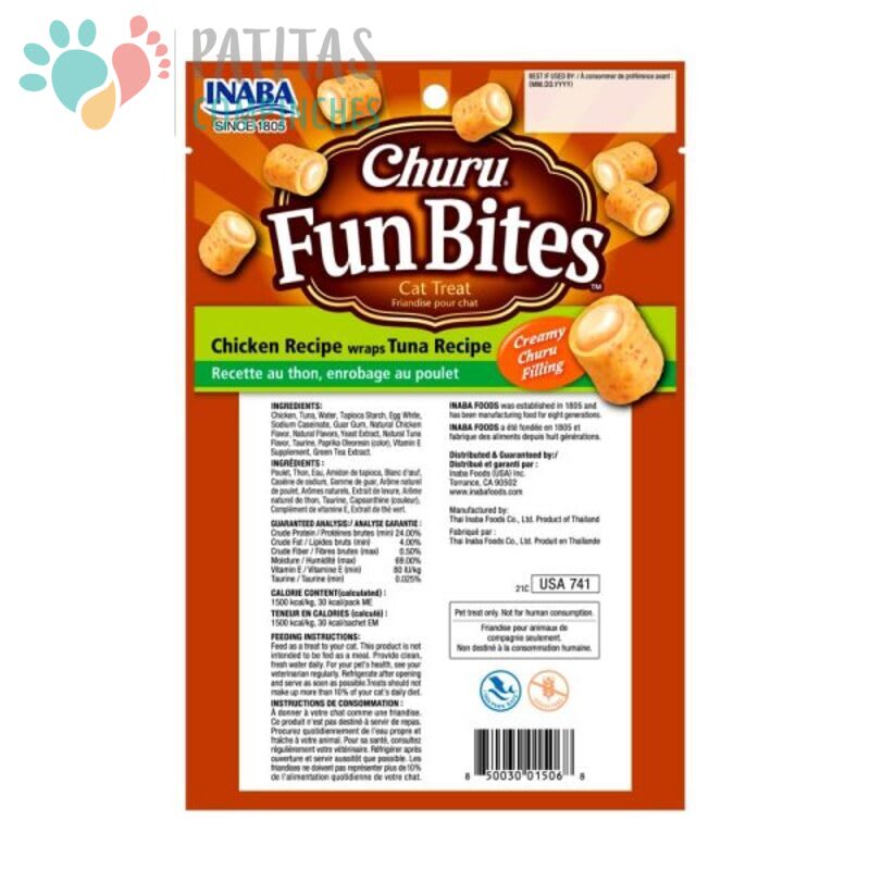 Churu Cat Fun Bites | Pollo-Atún2