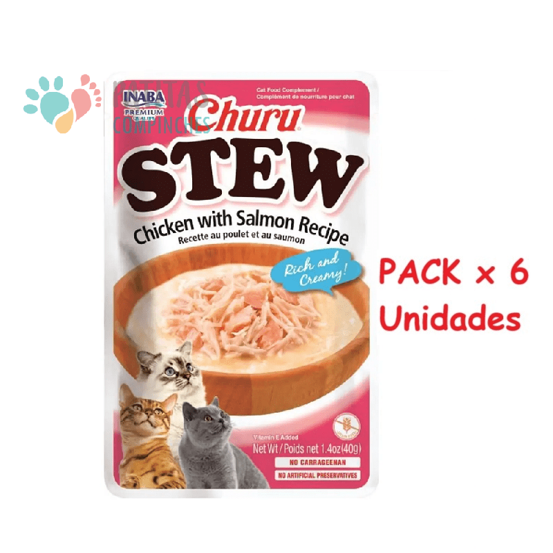 Churu Stew 40G. | Pollo-Salmón2