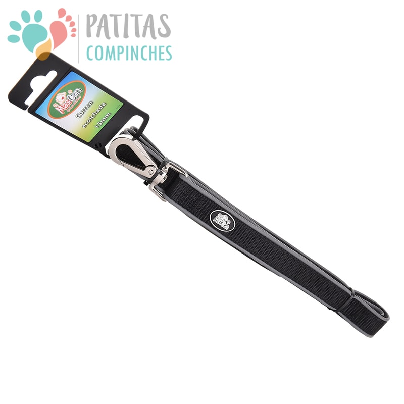 Correa Acolchada Reflectante - Negra3