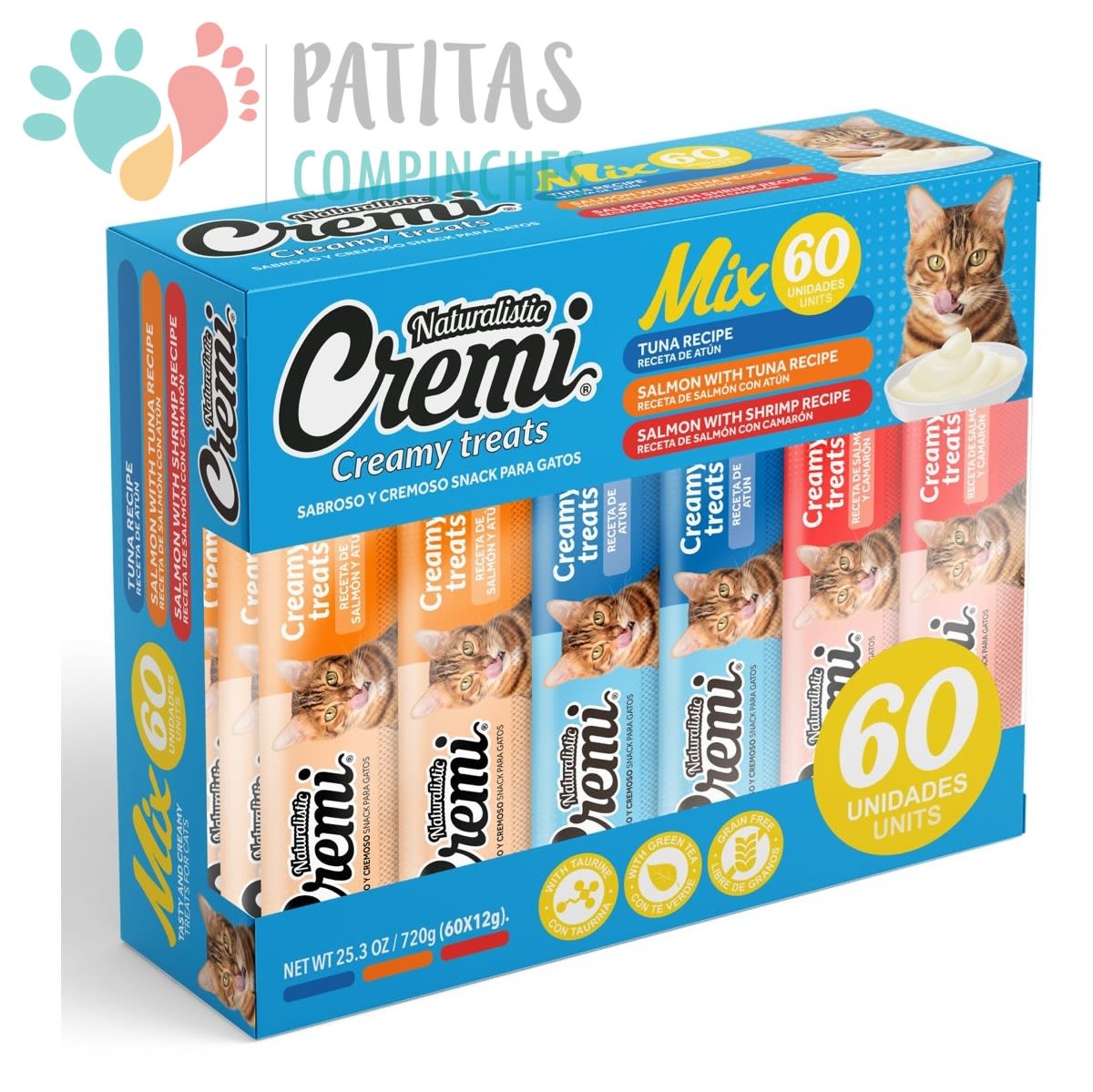 Cremi Cat Atún - Mix | 60 un.1