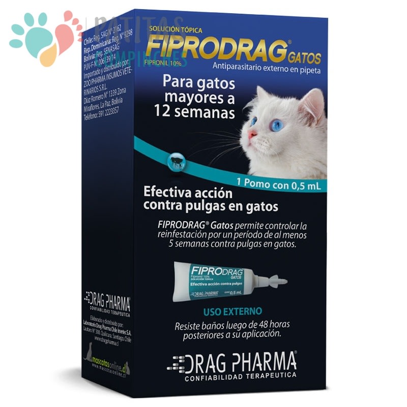 Fiprodrag Pipeta Gato1
