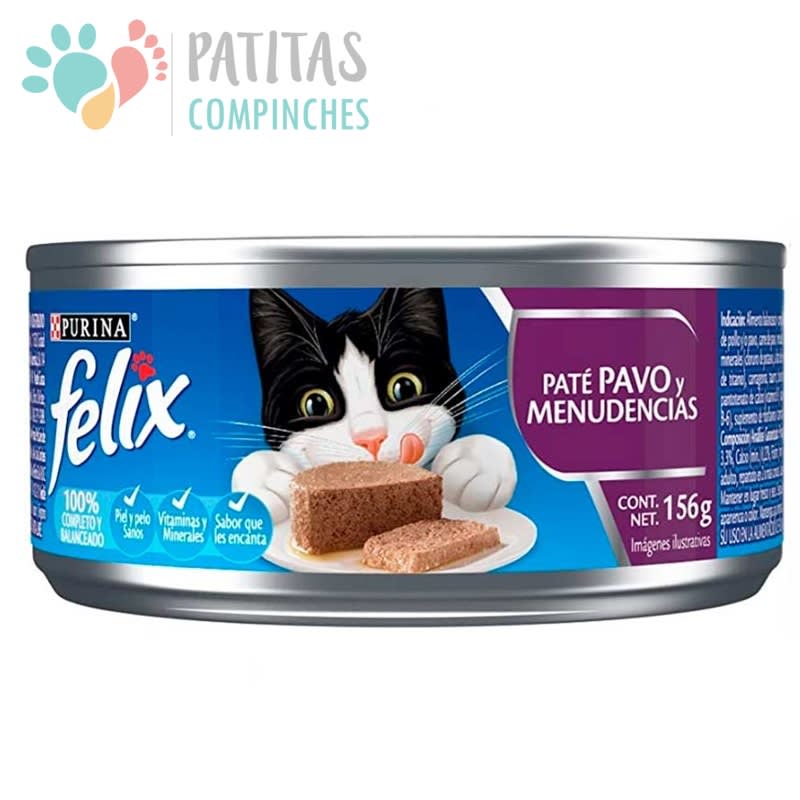 Felix Cat Lata 156g. | Pavo1