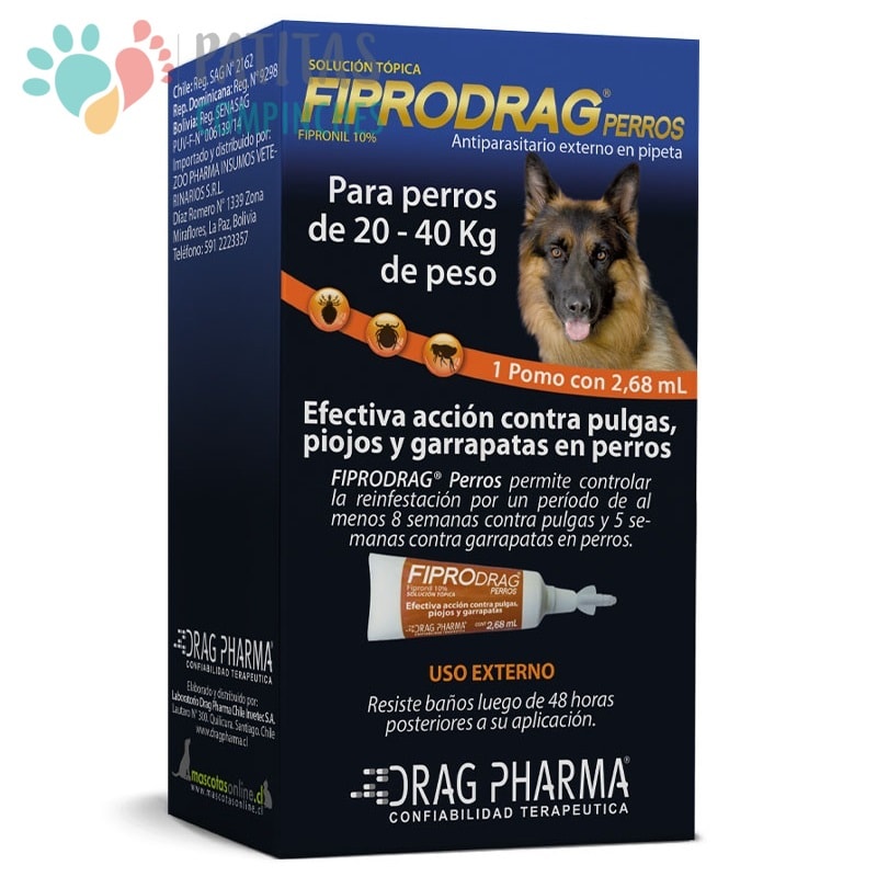 Fiprodrag Pipeta Perro4