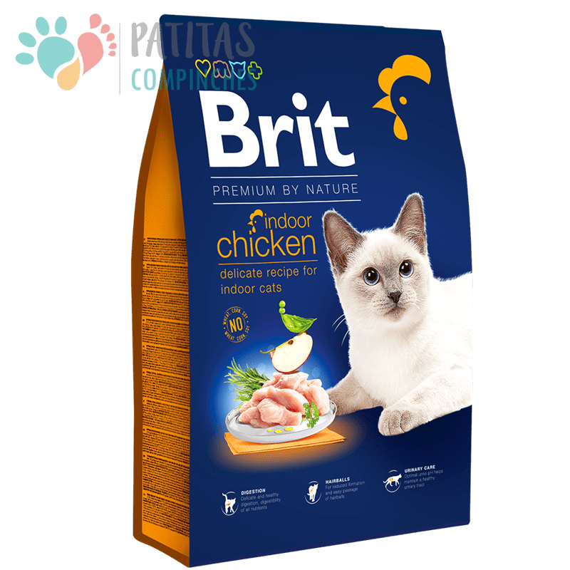 Brit Cat Premium Indoor 1,5k. | Pollo1