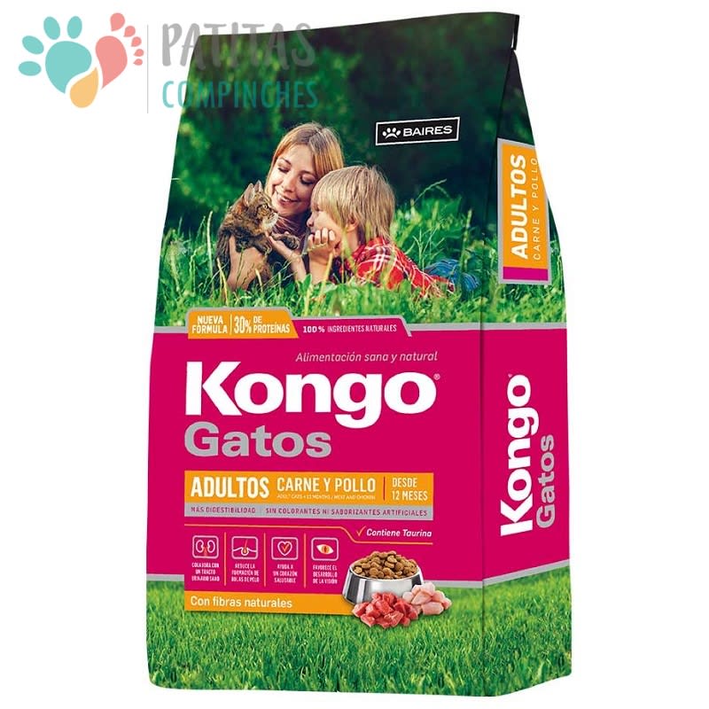Kongo Cat Adulto Pollo-Carne1