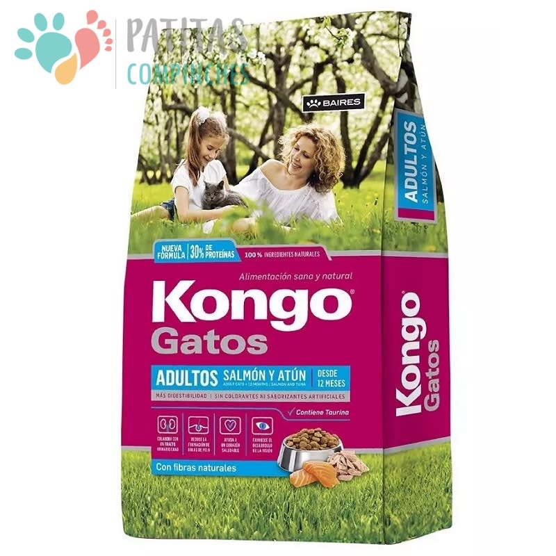 Kongo Cat Adult Salmón-Atún1