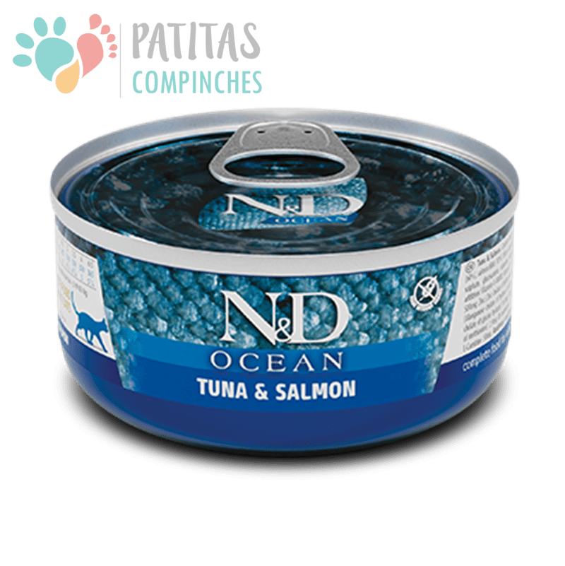 N&D Cat Ocean Lata 70g. | Adulto1