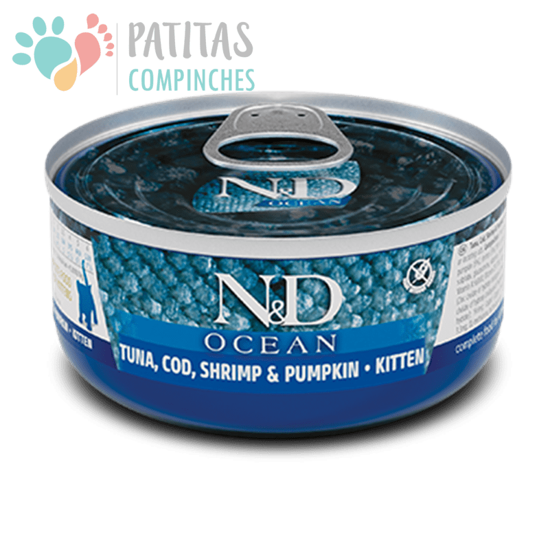 N&D Cat Ocean Lata 70g. | Kitten1
