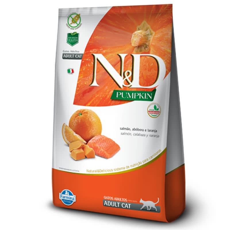 N&D Cat Pumpkin Salmón 1,5k. | Adulto1