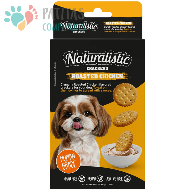 Dog Crackers Roasted Chicken 200g.1