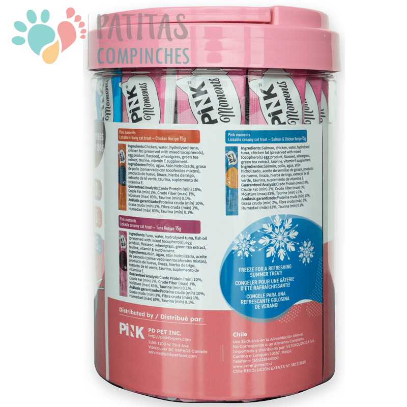 Pink Moments Pack 50 Tubos | Balde2