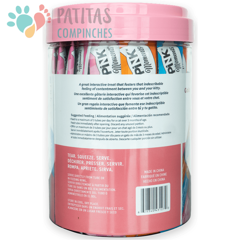 Pink Moments Pack 50 Tubos | Balde3