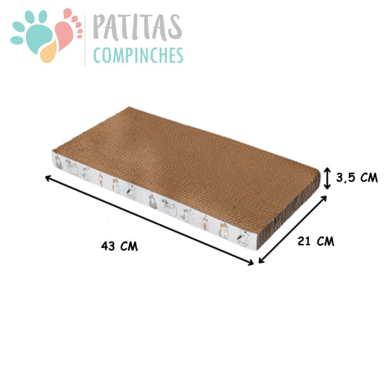 Rascador Cartón Plano1