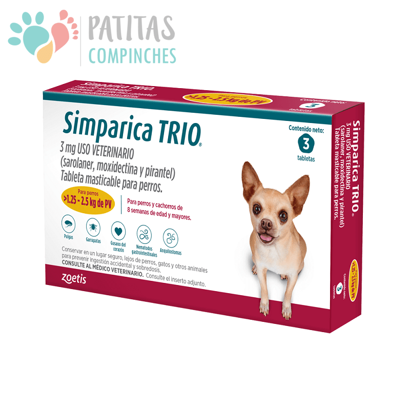 Simparica Trio x 3 Comp.5
