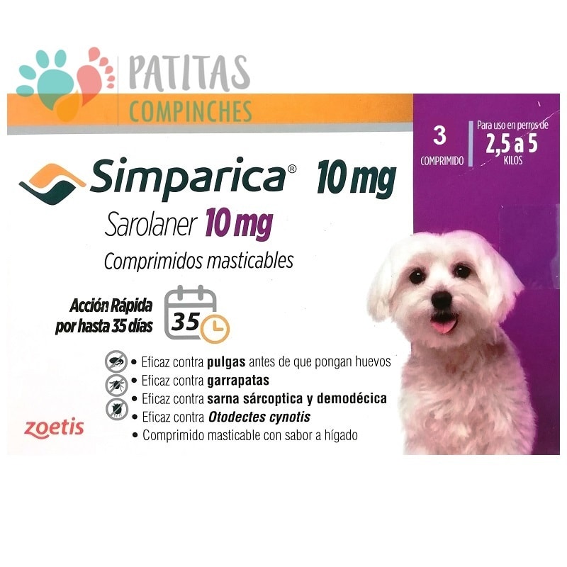 Simparica 2,6-5kg | 3 Un.1