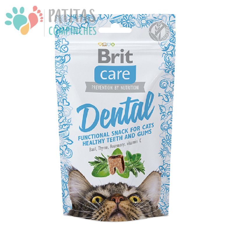 Brit Cat Snack Dental 50g.1