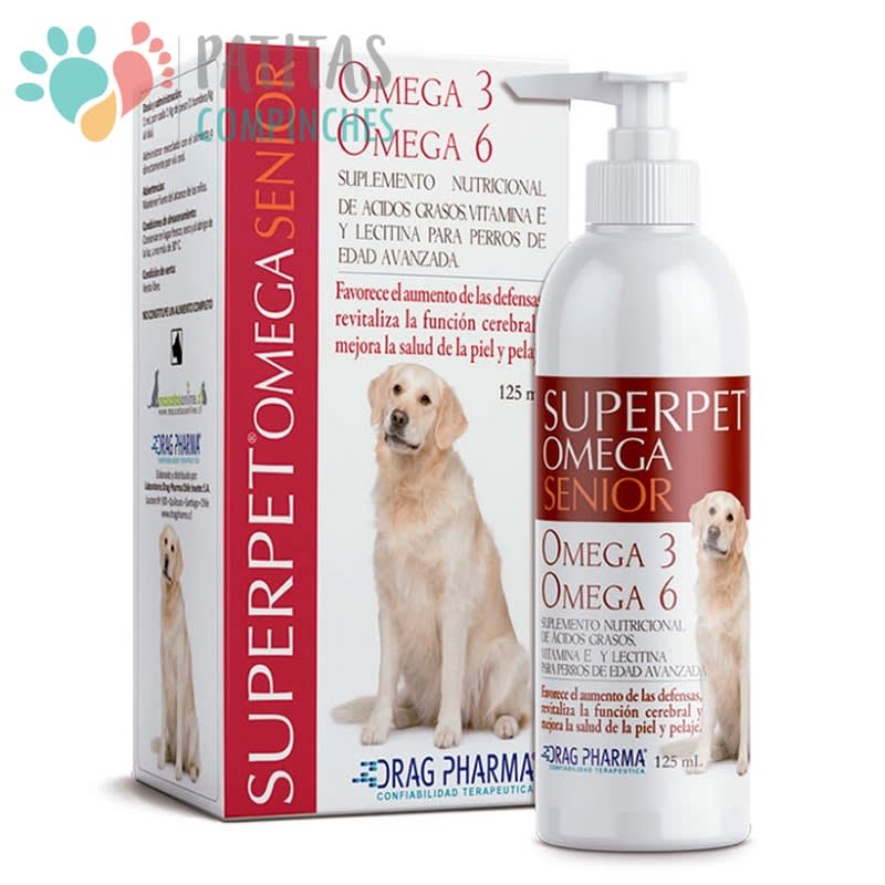 Superpet Omega Perro Senior 125ml.1