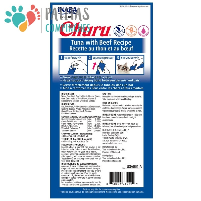 Cat Churu Tuna & Beef | 56g.2