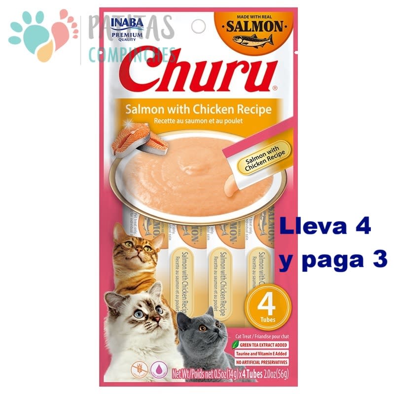 Churu Cat Salmon-Pollo1