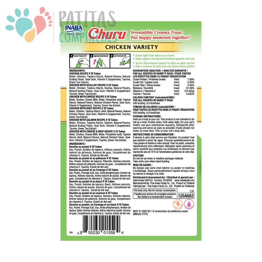Churu Cat Pack Caja | Pollo Mix2