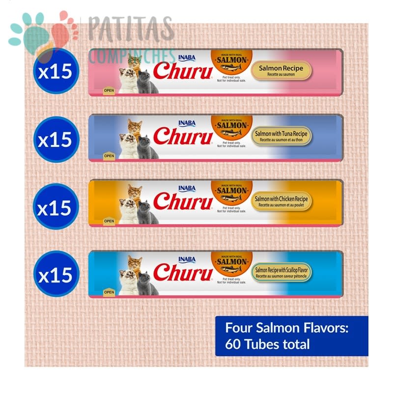 Churu Cat Pack Caja | Salmón Mix3