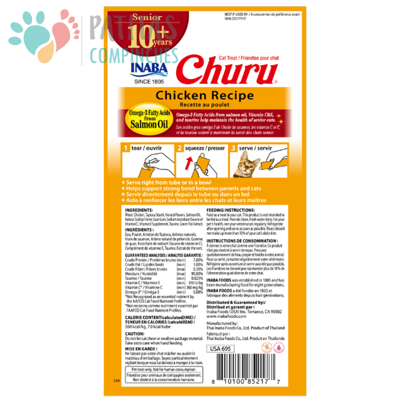 Churu Cat Senior Pollo3
