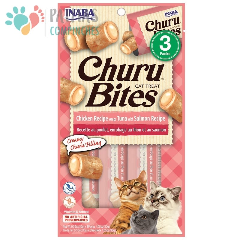 Cat Churu Bites 30g. | Pollo-Atún-Salmón1