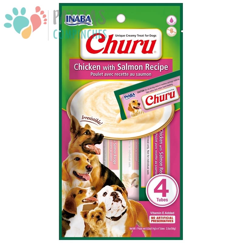 Dog Churu 4u. | Pollo-Salmón1