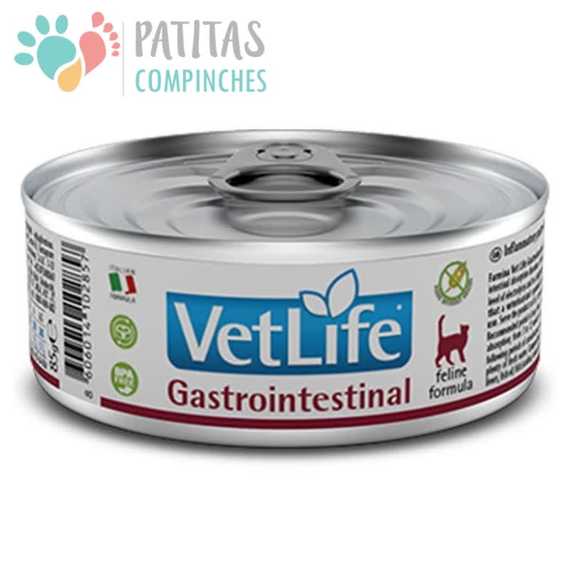 VetLife Cat Lata Gastrointestinal 85g.1